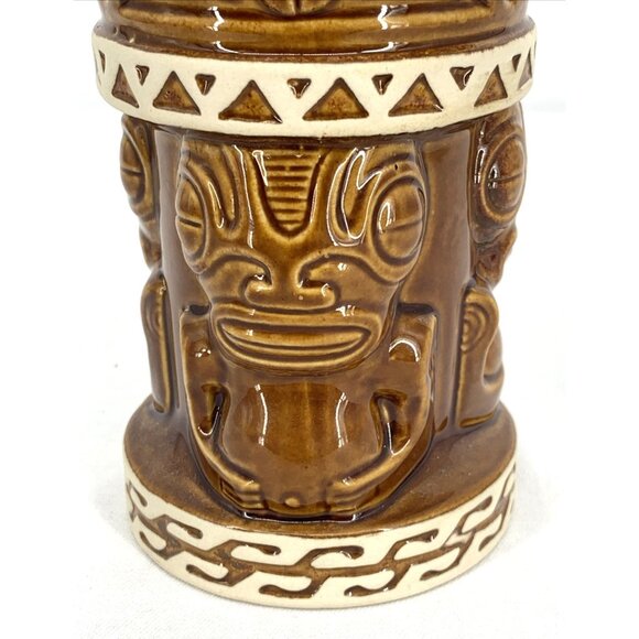 Tiki Mug Nari Rani Marquesan Tiki Farm Flounder Ceramic 2000-2015 8" Tall - Picture 7 of 8